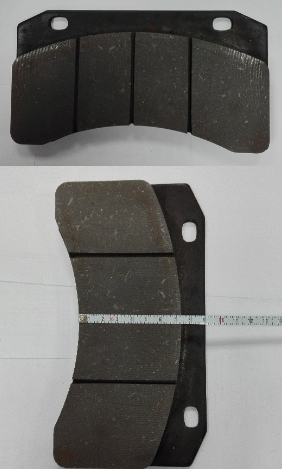 Колодка тормозная CHENGGONG CG932E, CG932H, CG935H, CG935CE, CG935G ZL50E-II-001